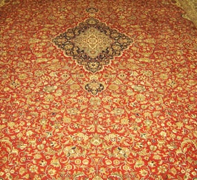 Traditionelle silke tæpper